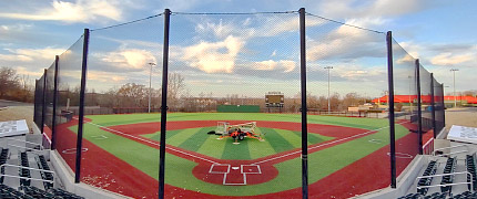 Backstop Glancing View - Sports Nets & Foul Ball Nets