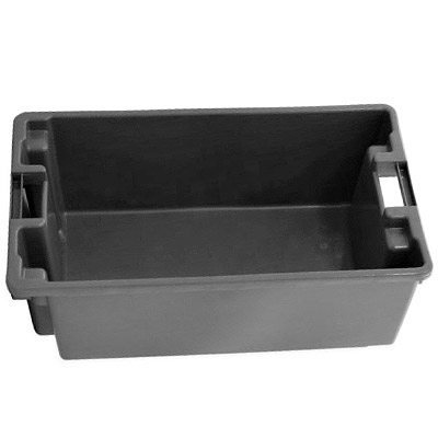 Stackable Ship 'N' Shore Fish Totes, plastic totes, plastic lugs.