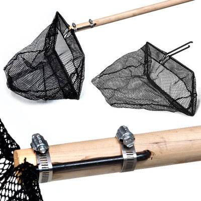 Decorative Black Nylon Tied Fishing Net (approx. 4 feet X 9 feet