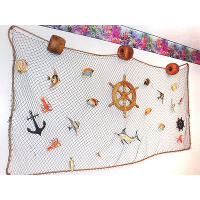 Decorative Net with Rope and Floats