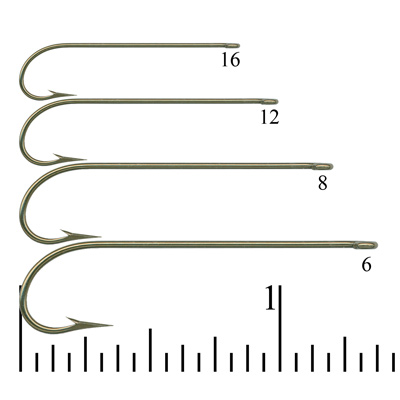 Mustad Carlisle Hook Bronze - Size 6