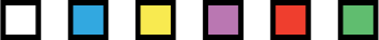 color swatches
