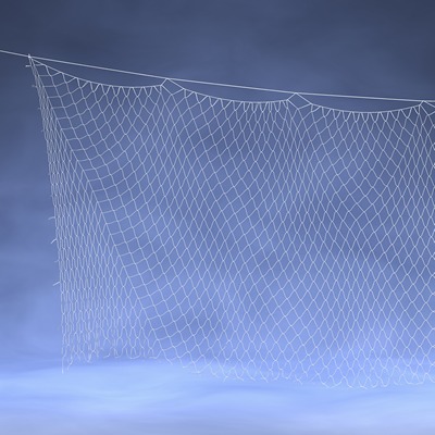 Gill Net/Survival Net/Bass.Pollock.Bream etc Catch Net 100 ft Long 4.5 inch mesh 