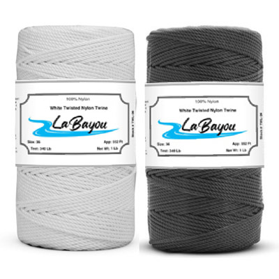 LaBayou twisted nylon twine example