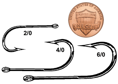  1000 Eagle Claw 570 Jig Hooks Size #4 : Fishing Hooks : Sports  & Outdoors