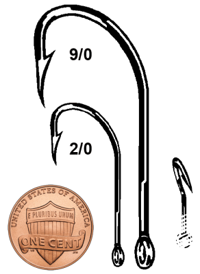 Eagle Claw Beak Hooks Style 84-1/0 1,000 Pack