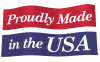 Proudly made in the USA